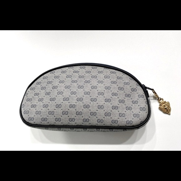 Authentic 💯Gucci blue Monogram cosmetic Bag! - Picture 4 of 16